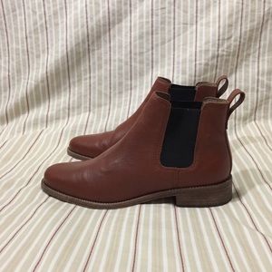 Madewell Brown Ankle Boots